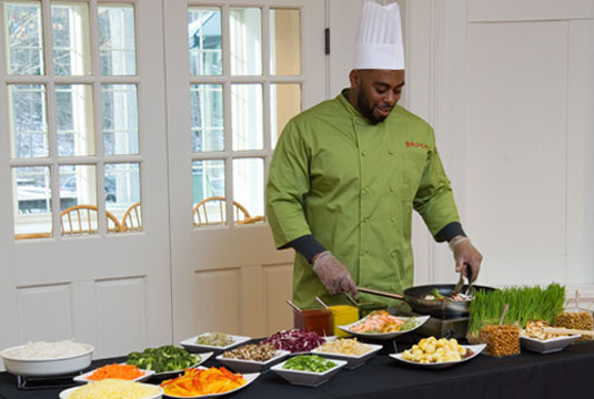 Brock food service company server