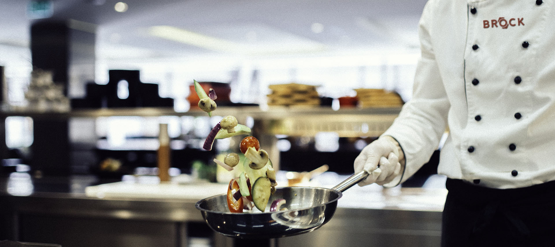 Brock and Company corporate chef cooking