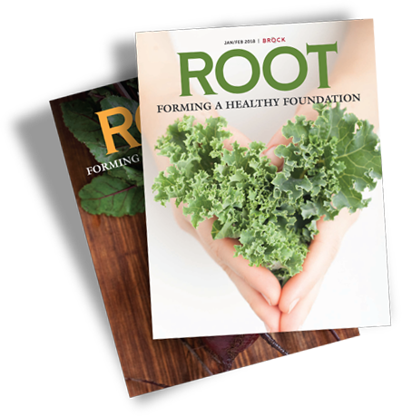 Root Magazine for Brock and Company Culinary Services